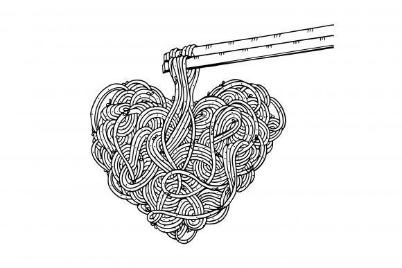 Download Doodle Noodle. Hand Drawing Illustration - Illustration Collection