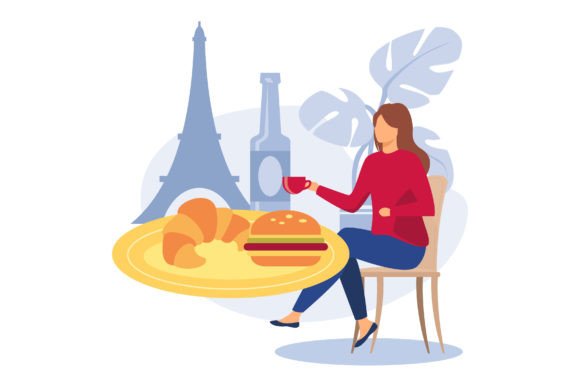 Download French Cuisine Illustration Exclusive - Illustration Collection