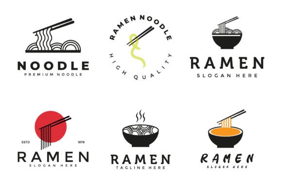Download Collection Ramen Noodle Logo Vintage - Collection Collection
