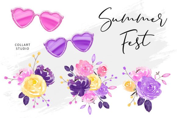 Download Fashion Summer Fest Illustrations, Party - Illustration Collection