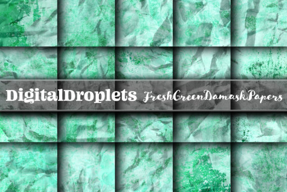 Download Fresh Green Damask Paper | Collection - Collection Collection