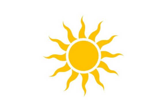 Download Shape of Summer Sun. Vector Illustration - Illustration Collection