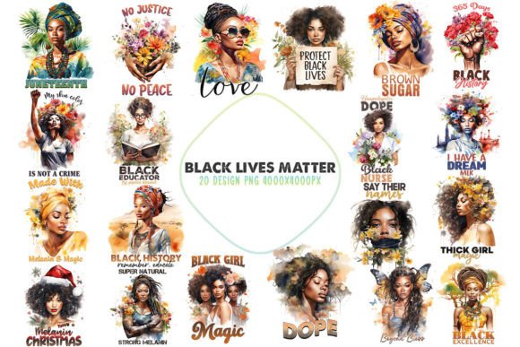 Download Black Empowerment Pride Art Set - Empowerment Collection