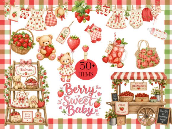 Download Strawberry Sweet Harvest Baby Collection - Collection Collection