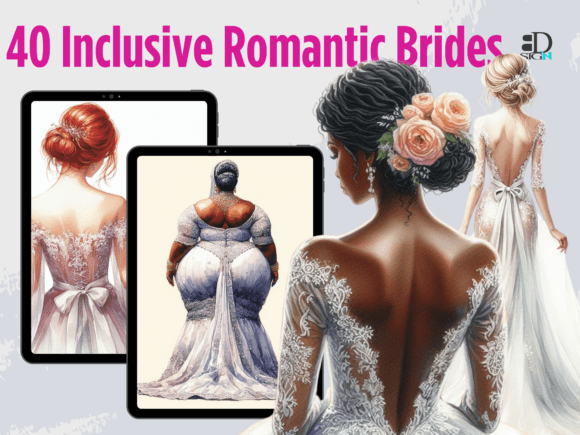 Download Inclusive Romantic Bride Illustrations - Illustration Collection